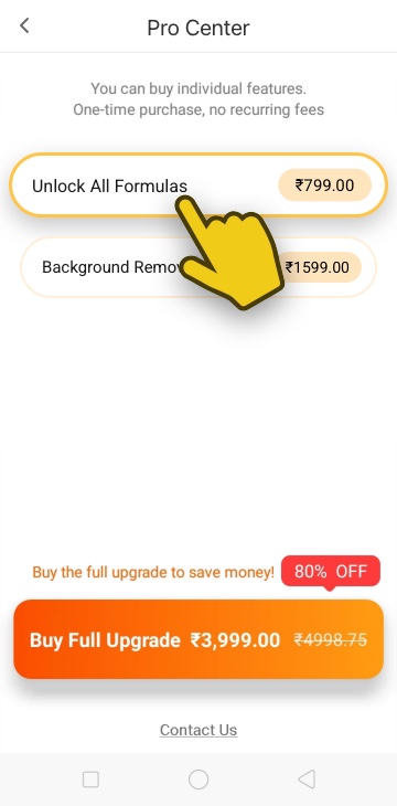 VIP: Pro Center with Unlock All Formulas and Background Remover